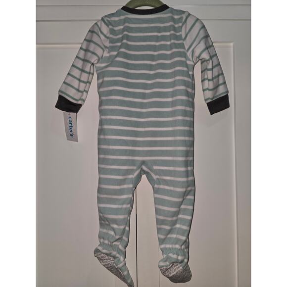 NWT Carter’s Footed Raccoon PJ - 12 Months - Picture 8 of 9